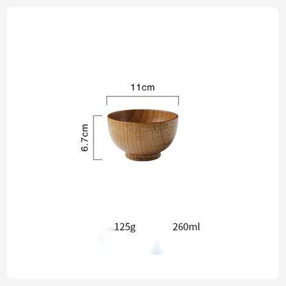 Retro Japanese Style Wooden Tableware - Hearth & Lume