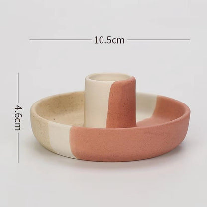 Tray Aromatherapy Candle Pedestal Decoration - Hearth & Lume