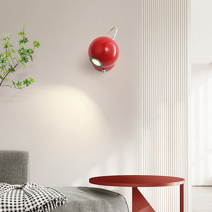 Cream Style Bedroom Wall Lamp Bedside Magnetic Suction Lamp - Hearth & Lume