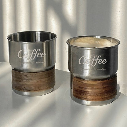Stainless Steel Coffee Cup Concentrated Ice American Style - Hearth & Lume
