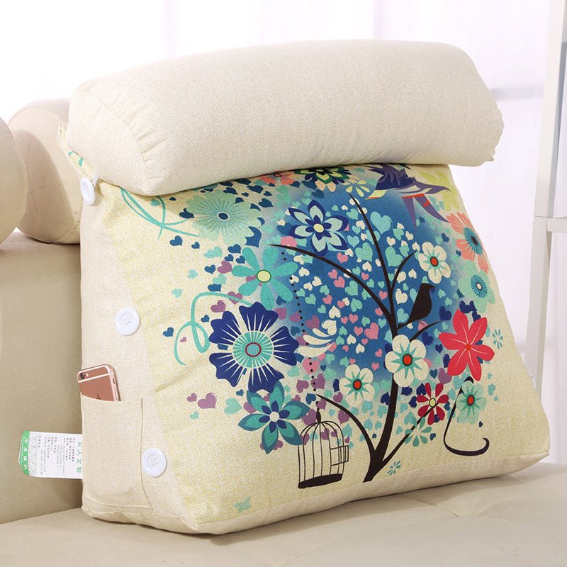 Neck Protection Pillow On Bed Removable And Washable - Hearth & Lume