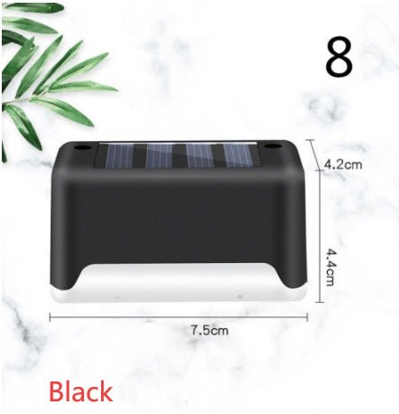 New Upgrade Waterproof LED Solar Fence Lamp Solar Deck Lights - Hearth & Lume