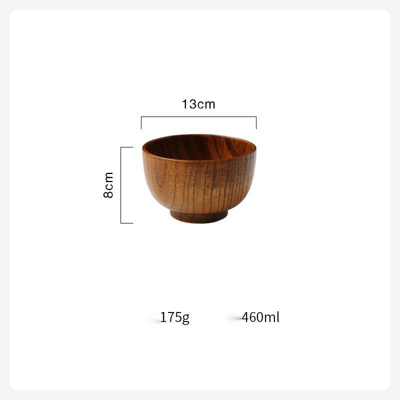 Retro Japanese Style Wooden Tableware - Hearth & Lume