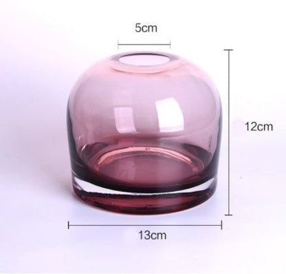 Simple Vase Creative Glass Living Room Dining Table Home Vase Vase - Hearth & Lume