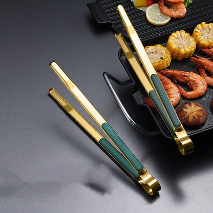 Korean Stainless Steel Barbecue Tongs Barbecue Steak Tongs - Hearth & Lume