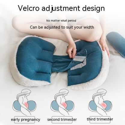 Waist Side Pillow Belly Support During Pregnancy Sleeping U - shaped Cushion - Hearth & Lume