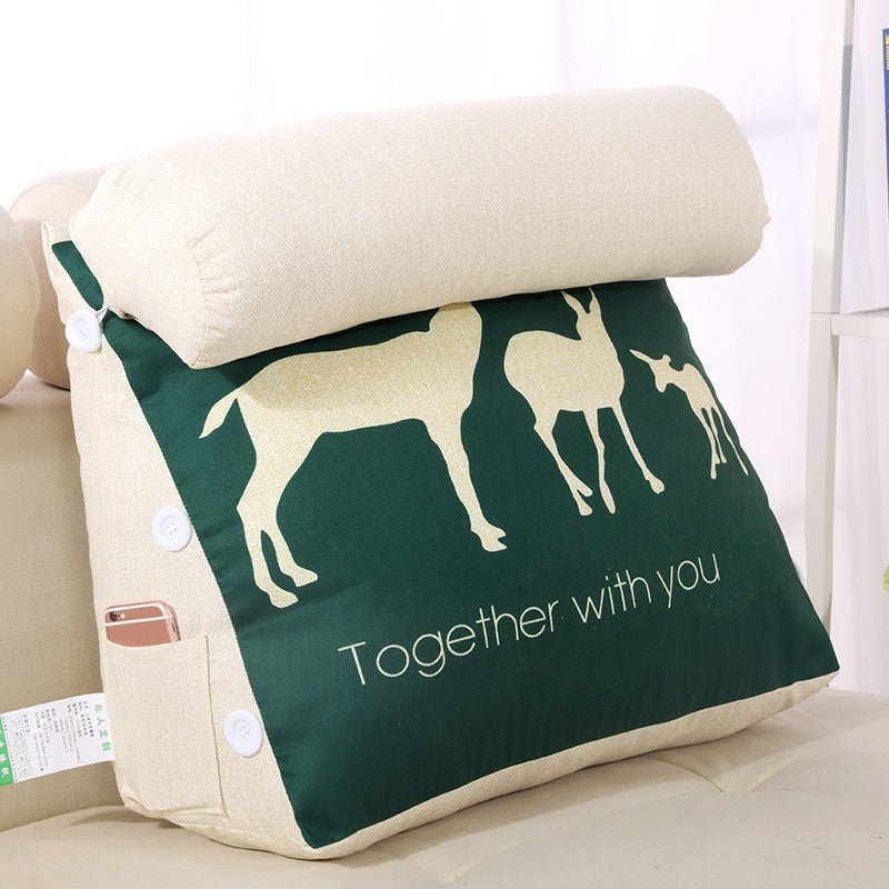 Neck Protection Pillow On Bed Removable And Washable - Hearth & Lume