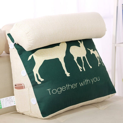 Neck Protection Pillow On Bed Removable And Washable - Hearth & Lume