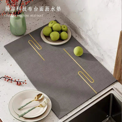 Diatom Ooze Absorbent Kitchen Table Mat - Hearth & Lume