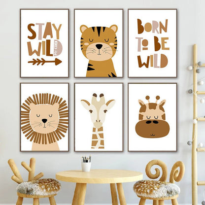 Living Room Decoration Canvas Painting Frameless - Hearth & Lume