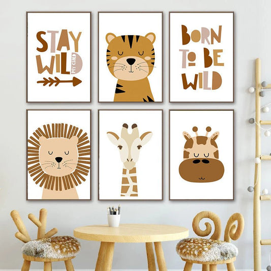Living Room Decoration Canvas Painting Frameless - Hearth & Lume