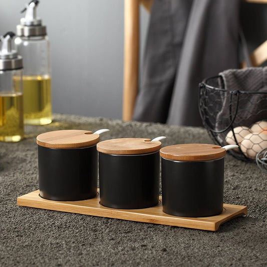 Kitchen Ceramic Seasoning Jar - Hearth & Lume