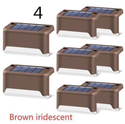 New Upgrade Waterproof LED Solar Fence Lamp Solar Deck Lights - Hearth & Lume