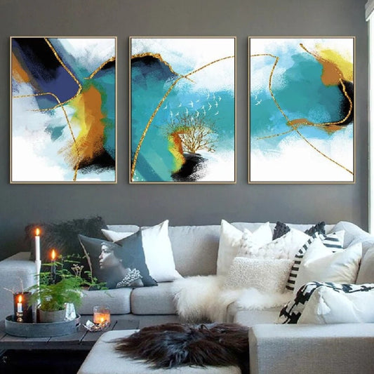 New Living Room Decoration Painting - Hearth & Lume