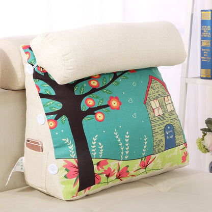 Neck Protection Pillow On Bed Removable And Washable - Hearth & Lume