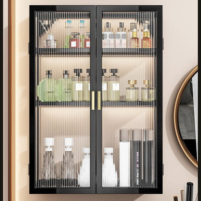 Rack Bathroom Light Luxury Cosmetics Storage Cabinet - Hearth & Lume