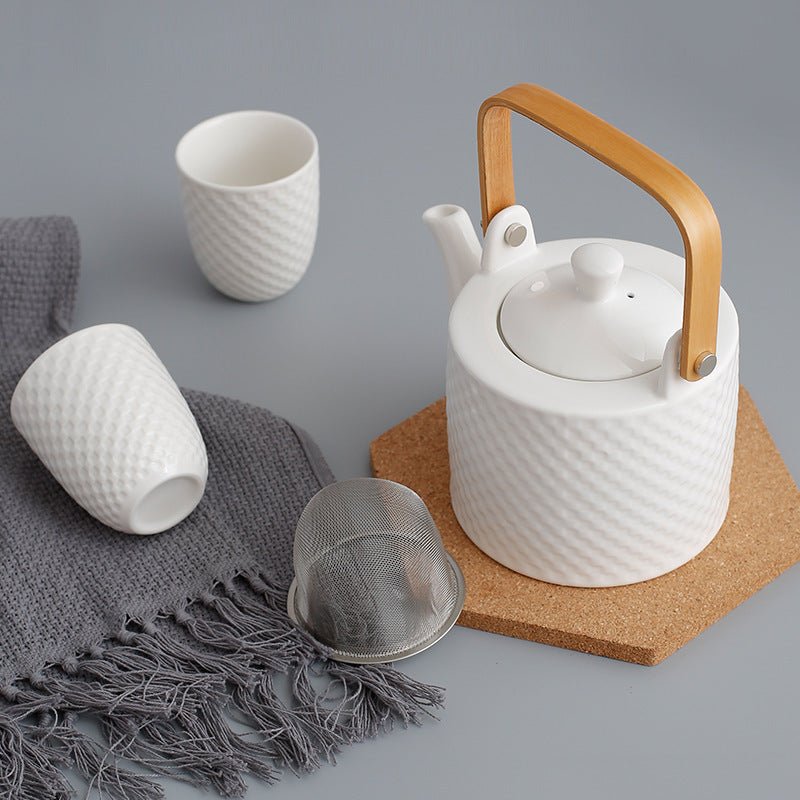 Modern Japanese Ceramic Tea Set Creation - Hearth & Lume