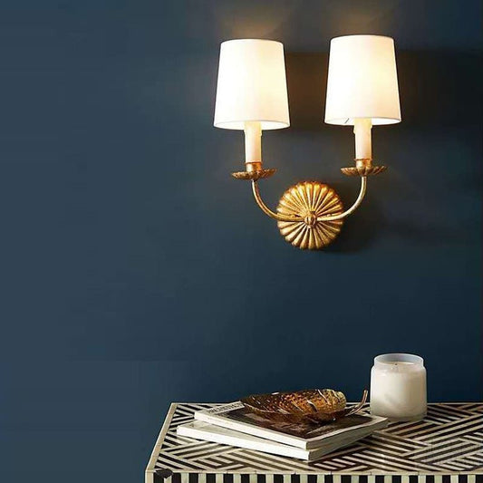 American Retro Wall Lamp Gold Foil - Hearth & Lume