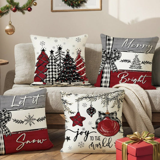 Christmas Cushion Cover Pillowcase - Hearth & Lume