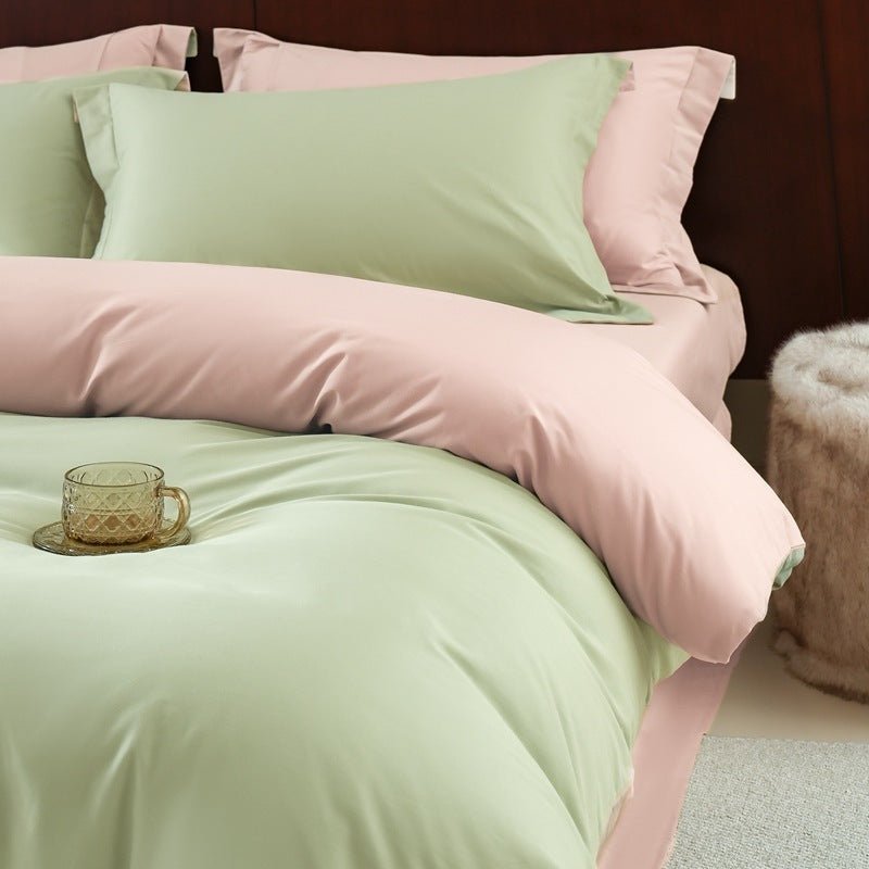 High - end Thickening Brushed Cotton Four - piece Cotton Set - Hearth & Lume
