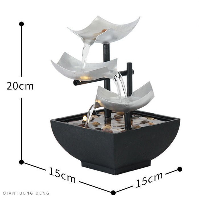 New Home Decoration Flowing Water Ornaments Desktop Fountain Crafts For Home Decor - Hearth & Lume