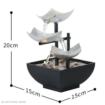 New Home Decoration Flowing Water Ornaments Desktop Fountain Crafts For Home Decor - Hearth & Lume