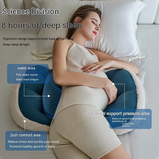 Waist Side Pillow Belly Support During Pregnancy Sleeping U - shaped Cushion - Hearth & Lume
