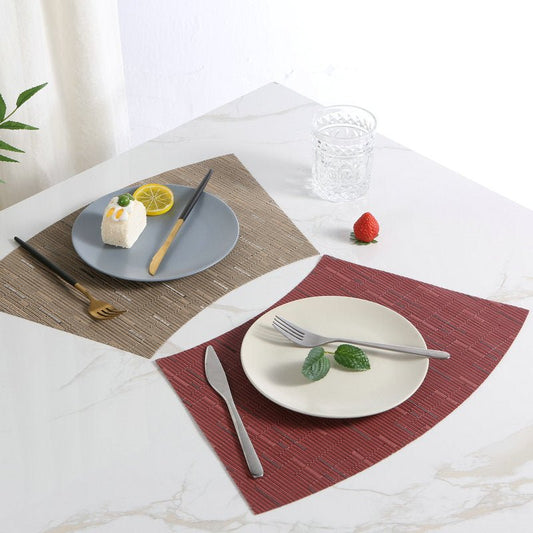 Round Table Fan - shaped Pvc Placemat Heat Insulation - Hearth & Lume