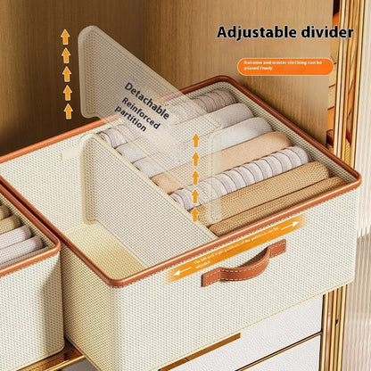 Clothes Storage Box Foldable Underwear Storage Box - Hearth & Lume