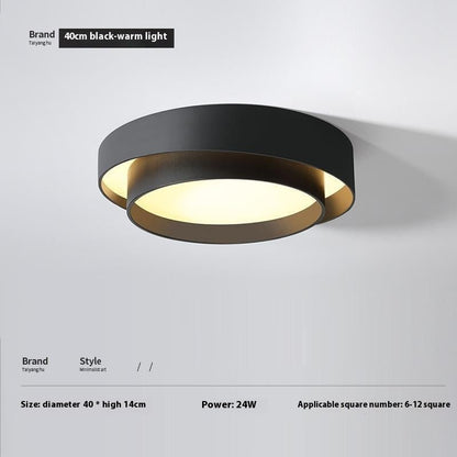 Led Ceiling Lamp Minimalist Creative Bedroom Light - Hearth & Lume