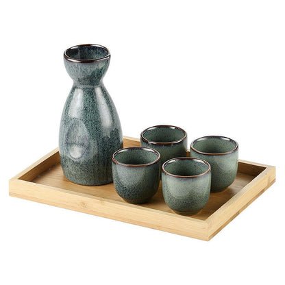 Japanese Sake Pot Set Kiln Variator - Hearth & Lume