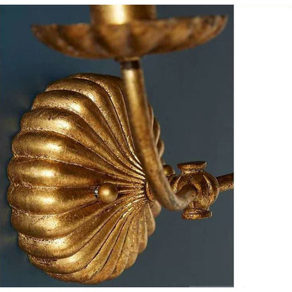 American Retro Wall Lamp Gold Foil - Hearth & Lume