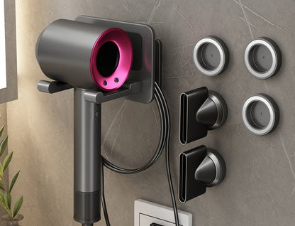 Hair Dryer Rack Without Punching - Hearth & Lume