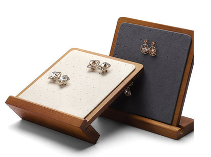 Solid Wood Earrings Display Props Window Jewelry Display - Hearth & Lume