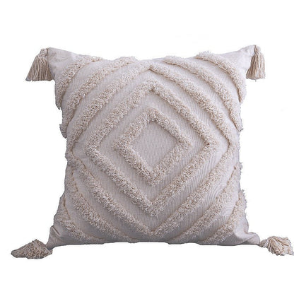 Tufted pillow cushion cover - Hearth & Lume