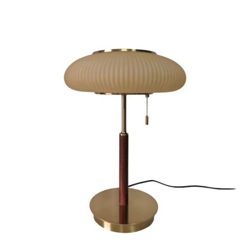 Vintage Glass Desk Lamp Exhibition Room Study - Hearth & Lume