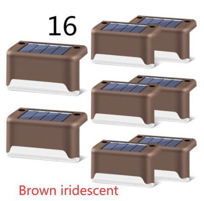 New Upgrade Waterproof LED Solar Fence Lamp Solar Deck Lights - Hearth & Lume