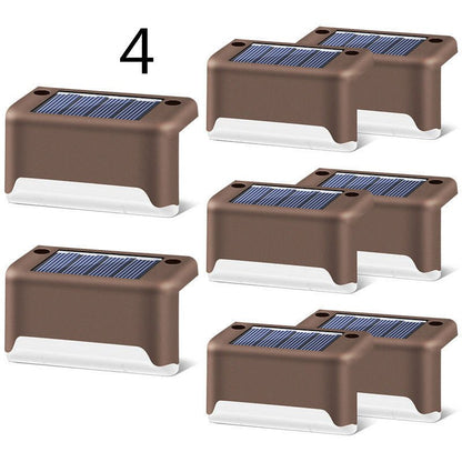 New Upgrade Waterproof LED Solar Fence Lamp Solar Deck Lights - Hearth & Lume