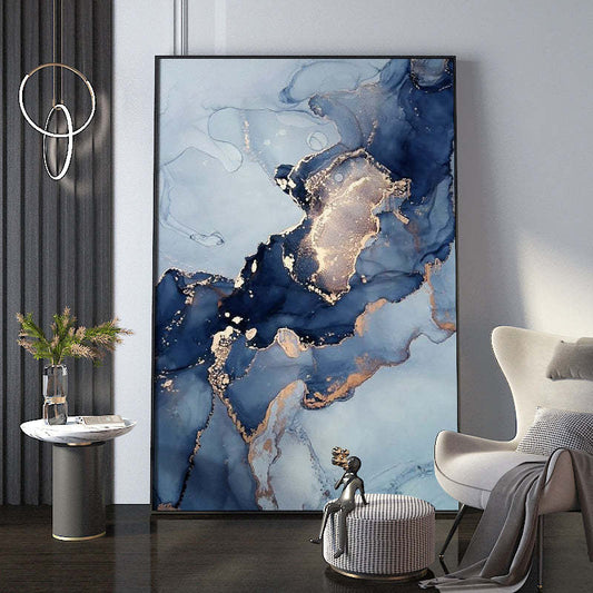 Living Room Decorated Canvas Painting - Hearth & Lume
