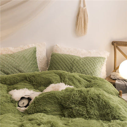 Korean mink velvet warm bedding - Hearth & Lume