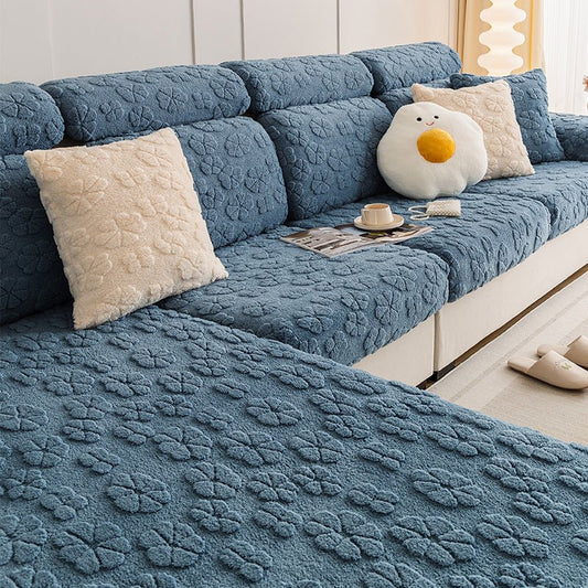 Anti - scratching Cushion Sofa Cover All - inclusive Universal Sofa Slipcover - Hearth & Lume