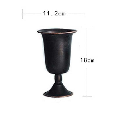 Creative retro distressed iron cup - Hearth & Lume