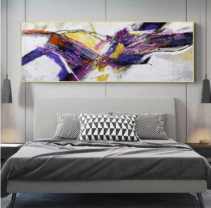 Living Room Canvas Core Spray - painted Decorative Painting - Hearth & Lume