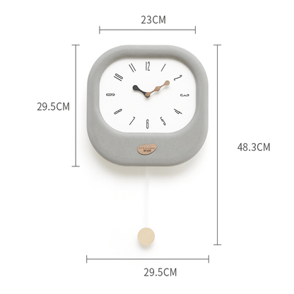 Modern Minimalist Wall Clock Home Creative - Hearth & Lume