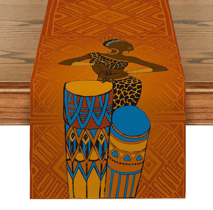 Table Runner National Geometric Tea Table - Hearth & Lume