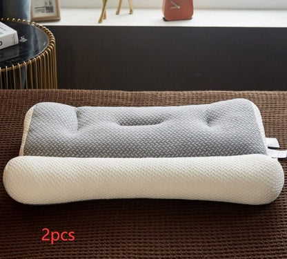 Anti - traction Soybean Fiber Pillow Neck Protection Pillow Simple Health Comfort - Hearth & Lume