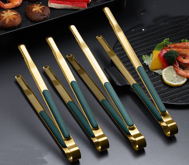 Korean Stainless Steel Barbecue Tongs Barbecue Steak Tongs - Hearth & Lume