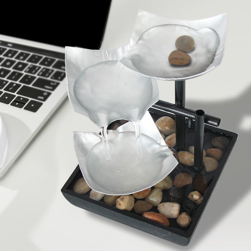 New Home Decoration Flowing Water Ornaments Desktop Fountain Crafts For Home Decor - Hearth & Lume