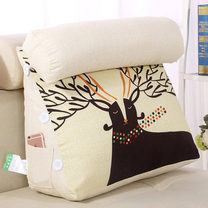 Neck Protection Pillow On Bed Removable And Washable - Hearth & Lume