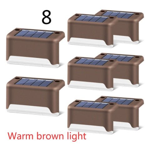 New Upgrade Waterproof LED Solar Fence Lamp Solar Deck Lights - Hearth & Lume